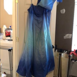 Blue prom or homecoming dress